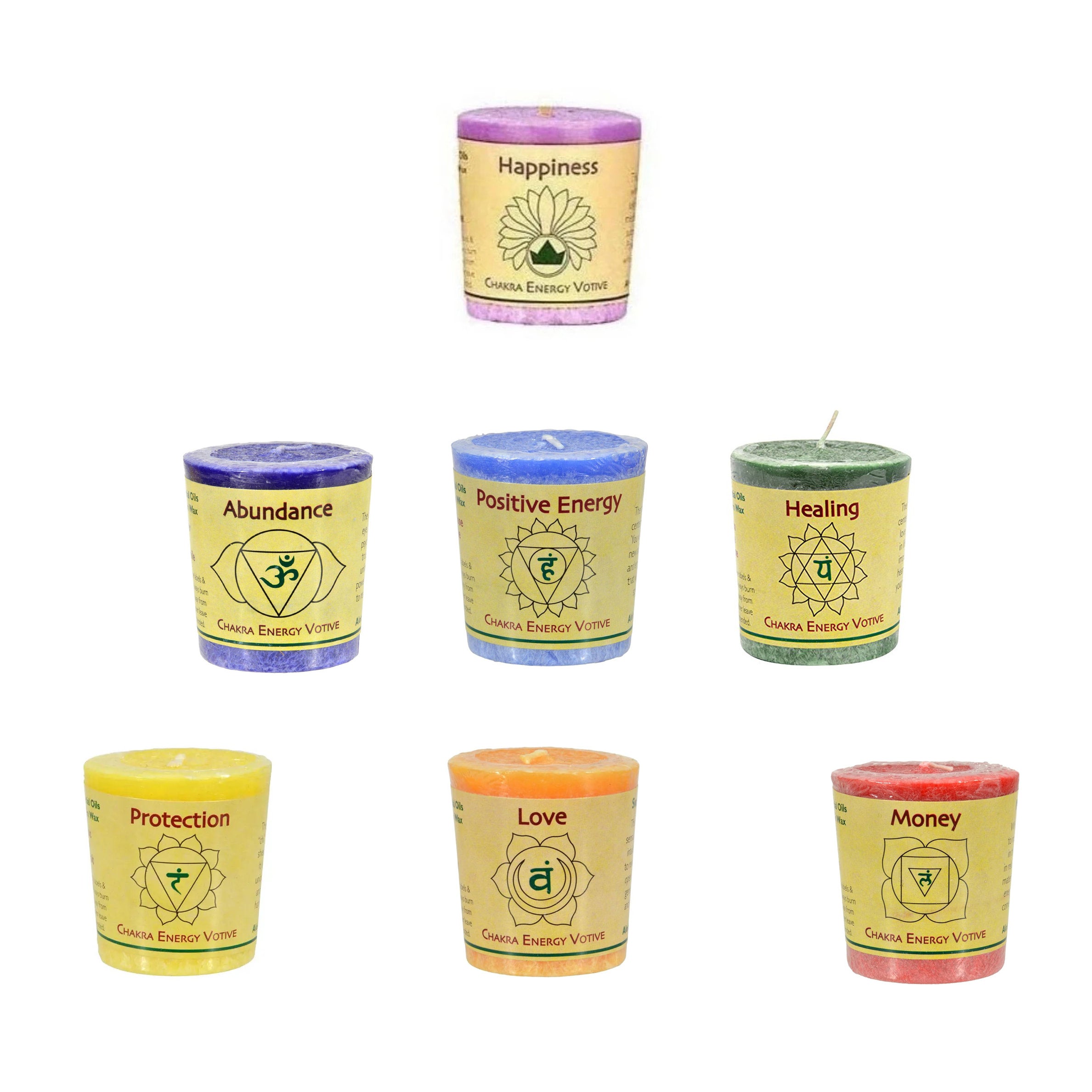 Essential Oil Votive Candles The Chakra Shack